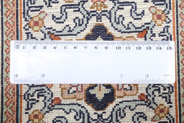 Kashmir Oriental Rug 215 × 296 cm, Silk, hand-knotted — view 11