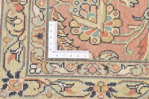 Kashmir Oriental Rug 215 × 309 cm, Silk, White/Beige, hand-knotted — view 4