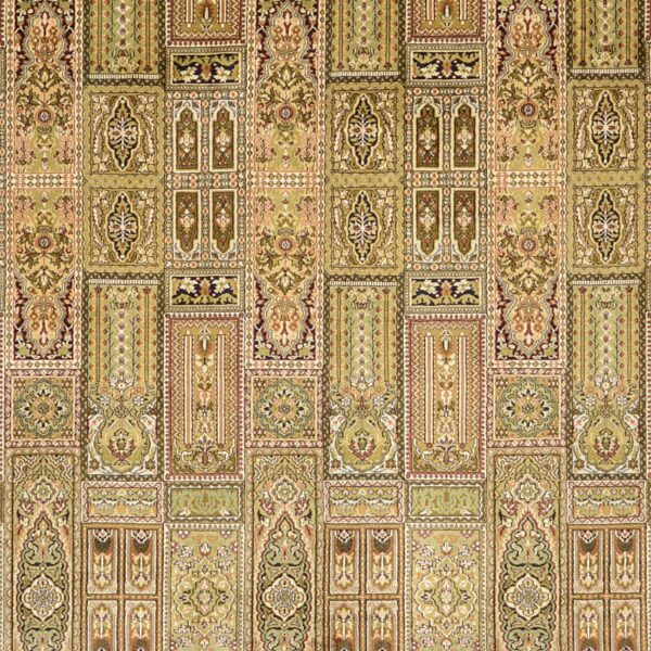 Kashmir Oriental Rug 216 × 308 cm, Silk, hand-knotted, refined — view 4
