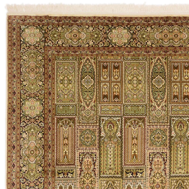 Kashmir Oriental Rug 216 × 308 cm, Silk, hand-knotted, refined — view 5