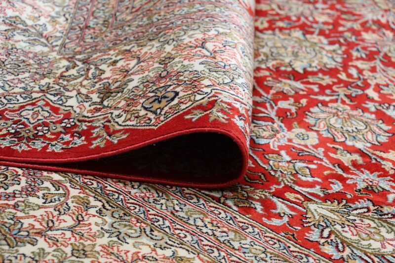 Kashmir Oriental Rug 216 × 310 cm, Silk, hand-knotted, refined — view 10