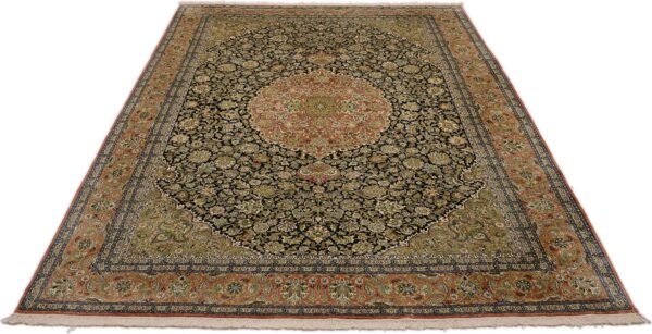 Kashmir Oriental Rug 223 × 320 cm, Silk, hand-knotted — view 2