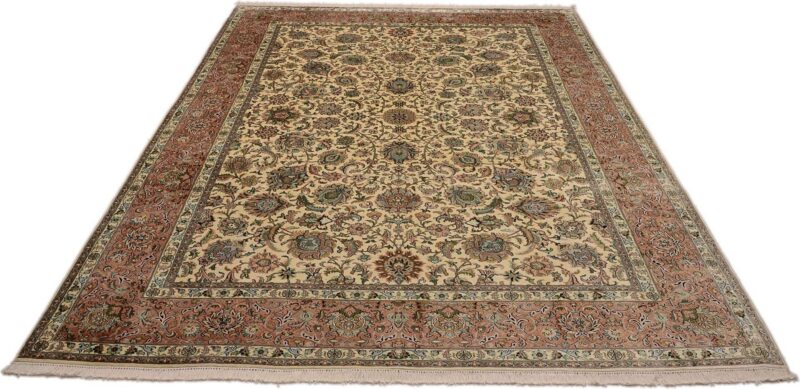 Kashmir Oriental Rug 240 × 340 cm, Silk, hand-knotted — view 2