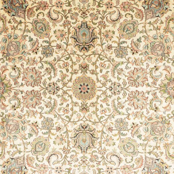 Kashmir Oriental Rug 240 × 340 cm, Silk, hand-knotted — view 4