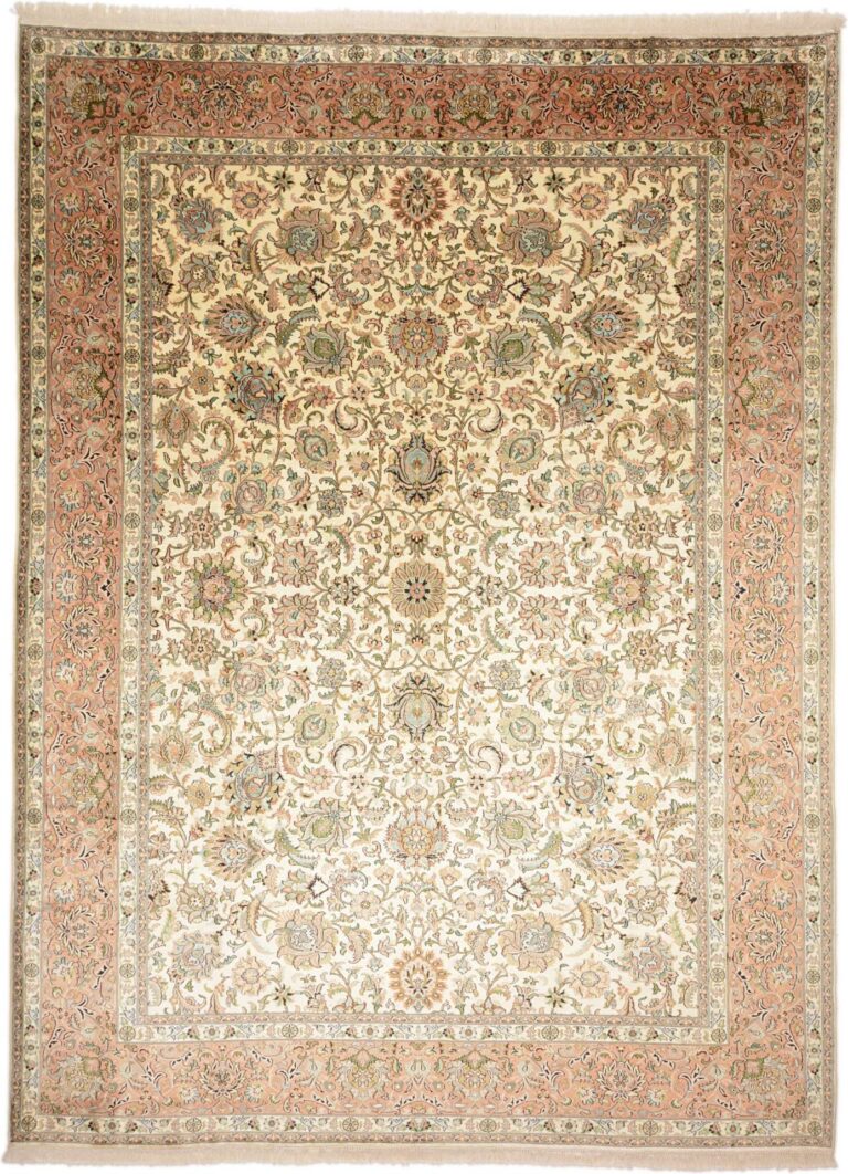 Kashmir Oriental Rug 240 × 340 cm, Silk, hand-knotted