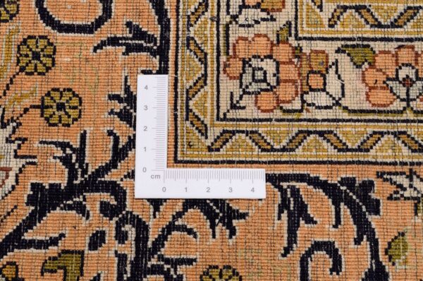 Kashmir Oriental Rug 244 × 299 cm, Silk, hand-knotted — view 3