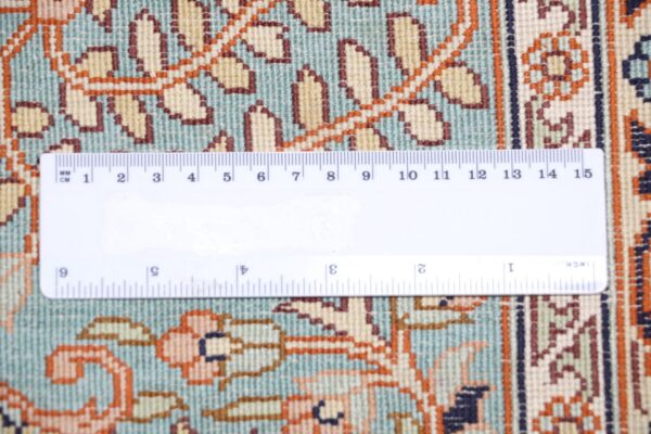 Kashmir Oriental Rug 244 × 342 cm, Silk, hand-knotted — view 11