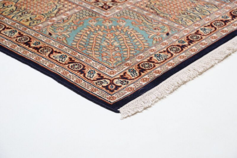 Kashmir Oriental Rug 244 × 342 cm, Silk, hand-knotted — view 6