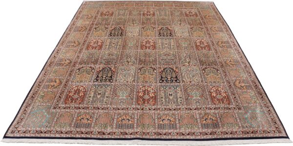 Kashmir Oriental Rug 244 × 342 cm, Silk, hand-knotted — view 7