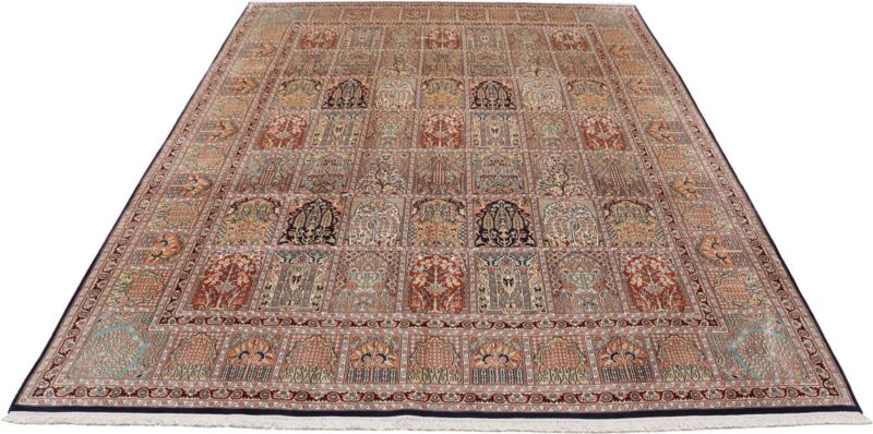 Kashmir Oriental Rug 244 × 342 cm, Silk, hand-knotted — view 7