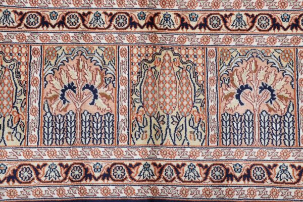 Kashmir Oriental Rug 244 × 342 cm, Silk, hand-knotted — view 8