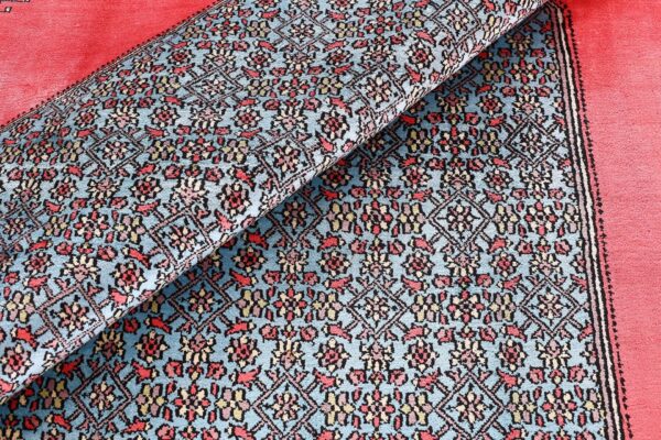 Kashmir Oriental Rug 245 × 326 cm, Silk, hand-knotted — view 8 Kashmir Oriental Rug 245 × 326 cm, Silk, hand-knotted — view 8