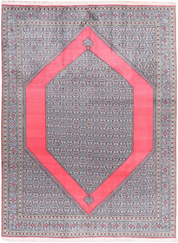Kashmir Oriental Rug 245 × 326 cm, Silk, hand-knotted Kashmir Oriental Rug 245 × 326 cm, Silk, hand-knotted