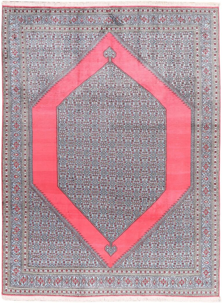 Kashmir Oriental Rug 245 × 326 cm, Silk, hand-knotted