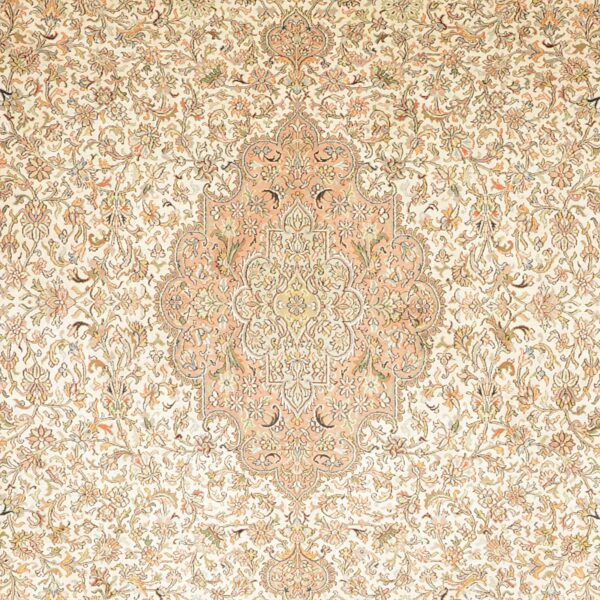 Kashmir Oriental Rug 245 × 336 cm, Silk, hand-knotted — view 4