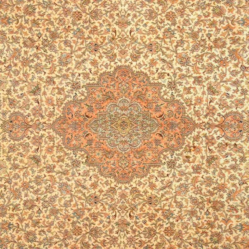 Kashmir Oriental Rug 245 × 340 cm, Silk, hand-knotted — view 4