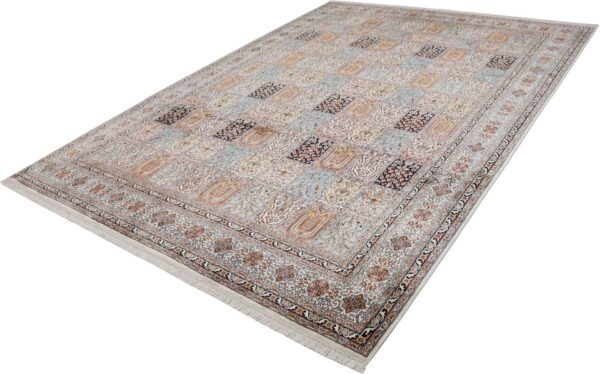Kashmir Oriental Rug 247 × 349 cm, Silk, hand-knotted, Persian — view 3