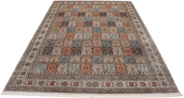 Kashmir Oriental Rug 247 × 349 cm, Silk, hand-knotted, Persian — view 7