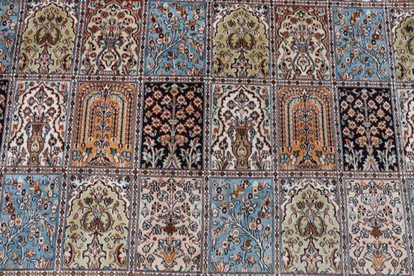 Kashmir Oriental Rug 247 × 349 cm, Silk, hand-knotted, Persian — view 9