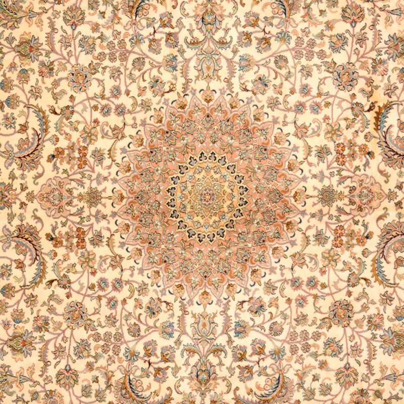 Kashmir Oriental Rug 248 × 328 cm, Silk, hand-knotted — view 4