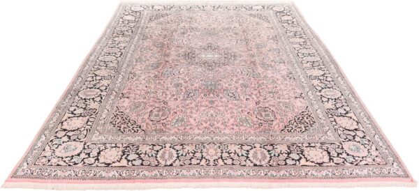 Kashmir Oriental Rug 252 × 338 cm, Silk, hand-knotted — view 2 Kashmir Oriental Rug 252 × 338 cm, Silk, hand-knotted — view 2