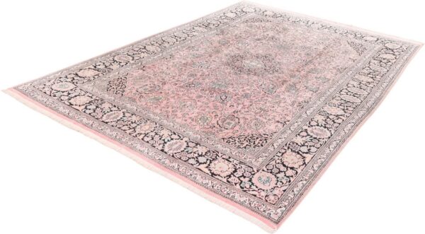 Kashmir Oriental Rug 252 × 338 cm, Silk, hand-knotted — view 3 Kashmir Oriental Rug 252 × 338 cm, Silk, hand-knotted — view 3