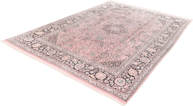 Kashmir Oriental Rug 252 × 338 cm, Silk, hand-knotted — view 3 Kashmir Oriental Rug 252 × 338 cm, Silk, hand-knotted — view 3