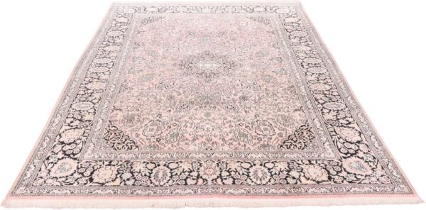 Kashmir Oriental Rug 252 × 338 cm, Silk, hand-knotted — view 4 Kashmir Oriental Rug 252 × 338 cm, Silk, hand-knotted — view 4