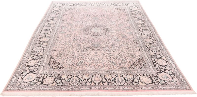 Kashmir Oriental Rug 252 × 338 cm, Silk, hand-knotted — view 4 Kashmir Oriental Rug 252 × 338 cm, Silk, hand-knotted — view 4