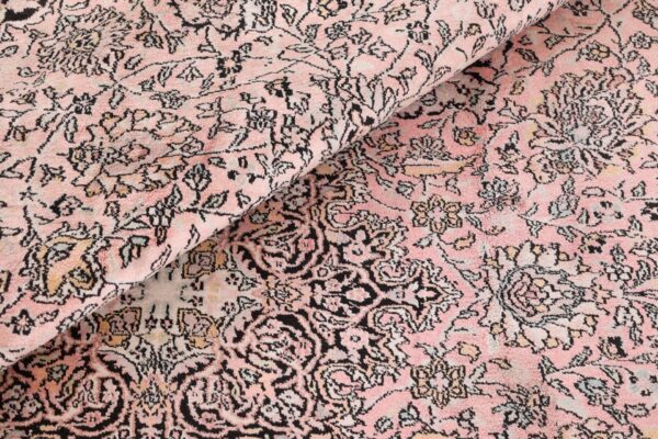 Kashmir Oriental Rug 252 × 338 cm, Silk, hand-knotted — view 8 Kashmir Oriental Rug 252 × 338 cm, Silk, hand-knotted — view 8