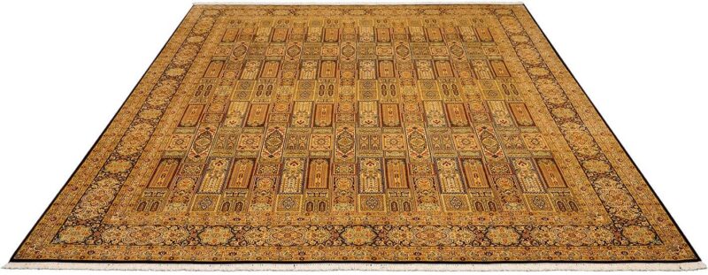 Kashmir Oriental Rug 275 × 367 cm, Silk, hand-knotted — view 2