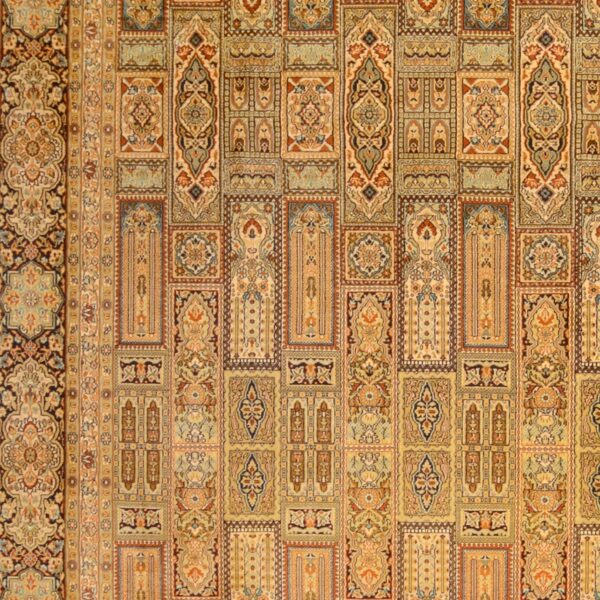 Kashmir Oriental Rug 275 × 367 cm, Silk, hand-knotted — view 4