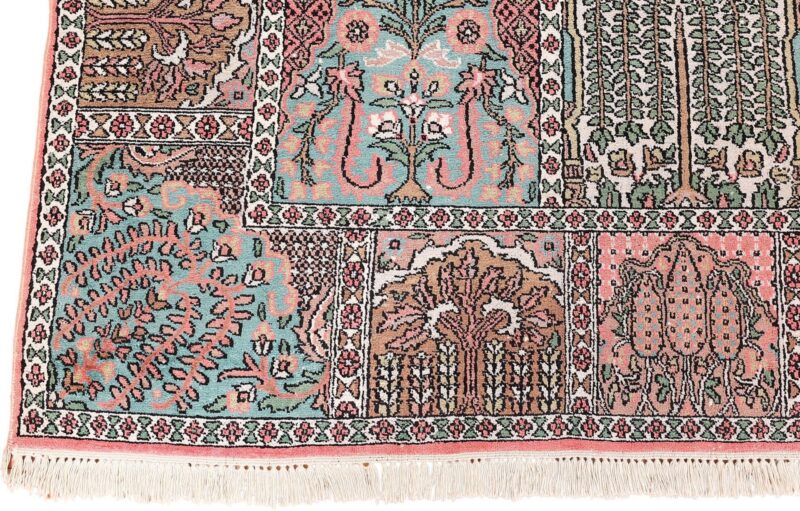 Kashmir Oriental Rug 280 × 350 cm, Silk, hand-knotted — view 5