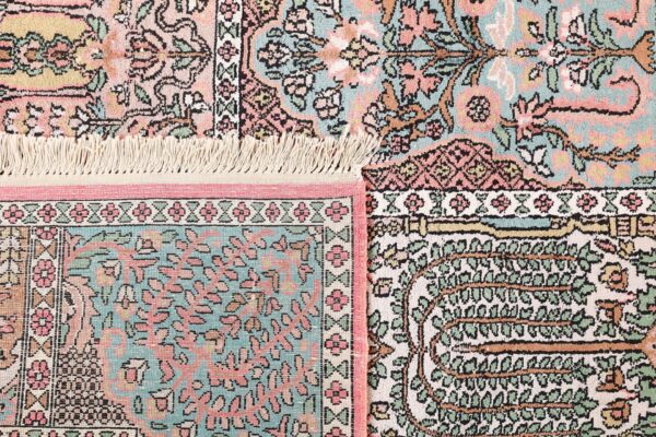 Kashmir Oriental Rug 280 × 350 cm, Silk, hand-knotted — view 7