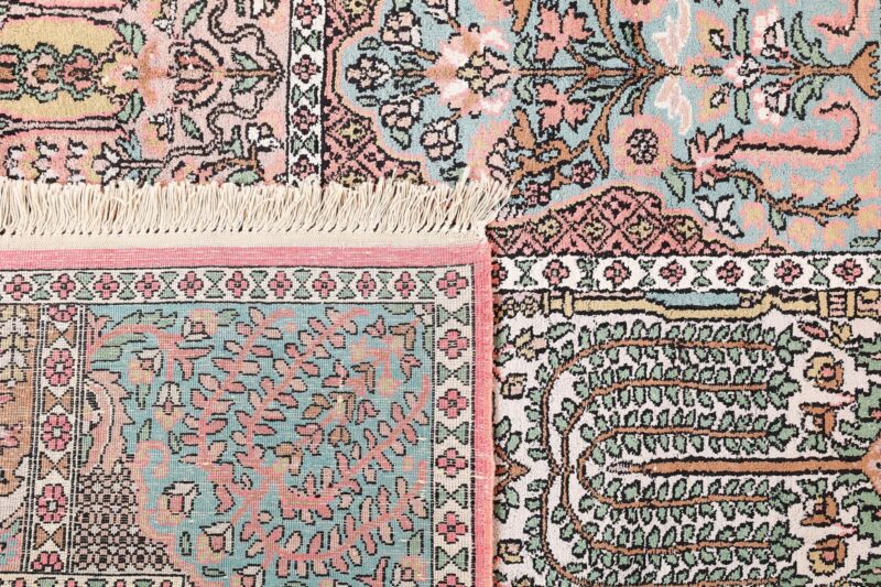 Kashmir Oriental Rug 280 × 350 cm, Silk, hand-knotted — view 7