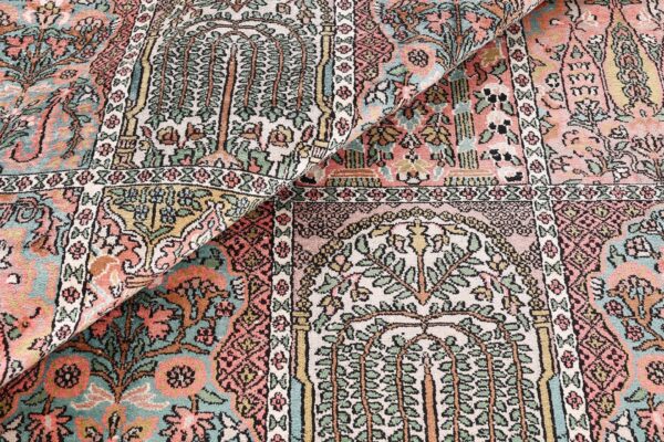 Kashmir Oriental Rug 280 × 350 cm, Silk, hand-knotted — view 8