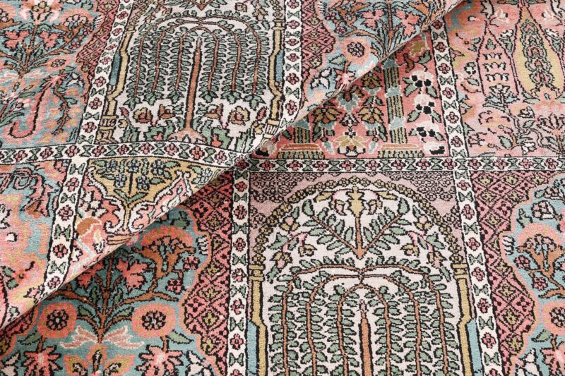 Kashmir Oriental Rug 280 × 350 cm, Silk, hand-knotted — view 8