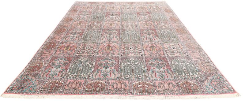 Kashmir Oriental Rug 280 × 350 cm, Silk, hand-knotted — view 2