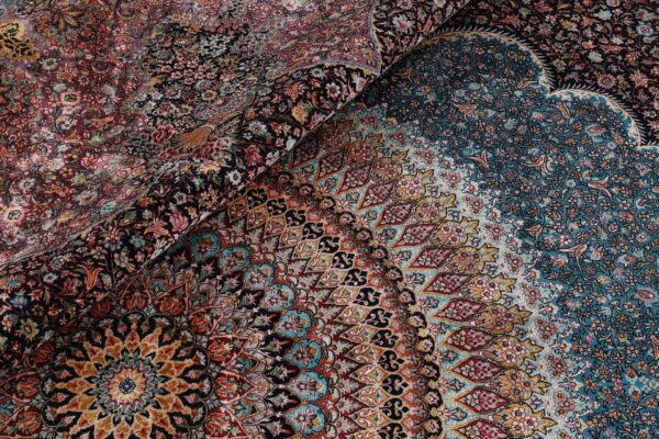 Kashmir Oriental Rug 300 × 400 cm, Silk, hand-knotted — view 9