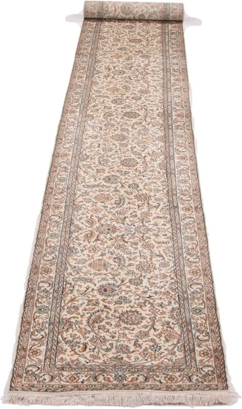 Kashmir Oriental Rug 70 × 434 cm, Silk, hand-knotted — view 2