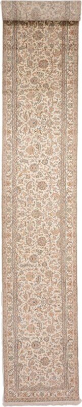 Kashmir Oriental Rug 70 × 434 cm, Silk, hand-knotted