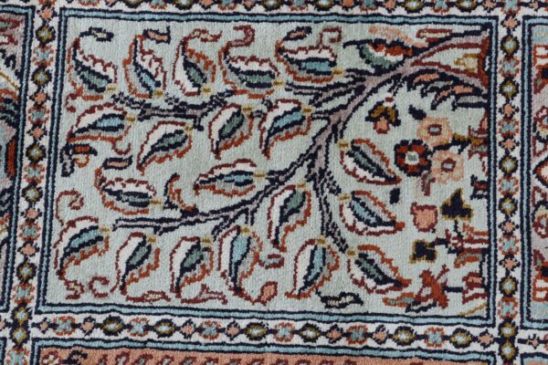 Kashmir Oriental Rug 76 × 213 cm, Silk, hand-knotted — view 9