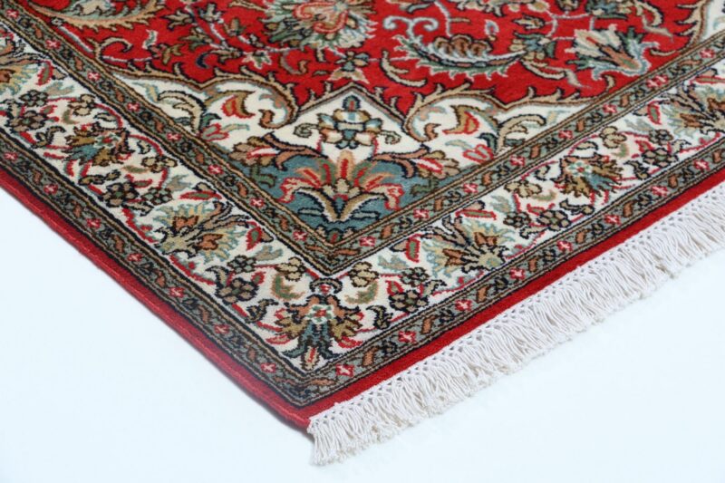 Kashmir Oriental Rug 79 × 215 cm, Silk, hand-knotted — view 7