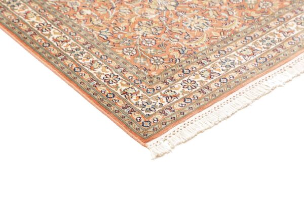 Kashmir Oriental Rug 80 × 295 cm, Silk, hand-knotted — view 5