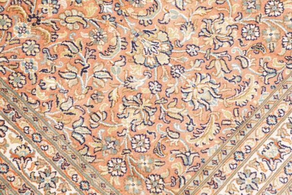 Kashmir Oriental Rug 80 × 295 cm, Silk, hand-knotted — view 6