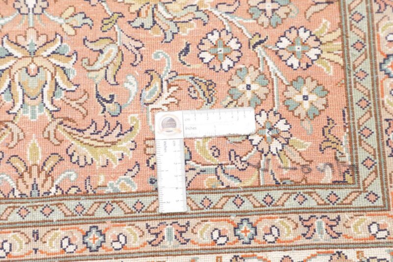 Kashmir Oriental Rug 80 × 295 cm, Silk, hand-knotted — view 10