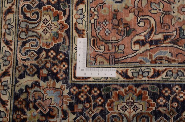 Kashmir Oriental Rug 80 × 340 cm, Silk, hand-knotted, luxury — view 3