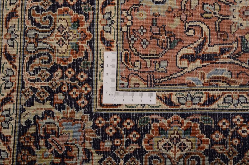 Kashmir Oriental Rug 80 × 340 cm, Silk, hand-knotted, luxury — view 3