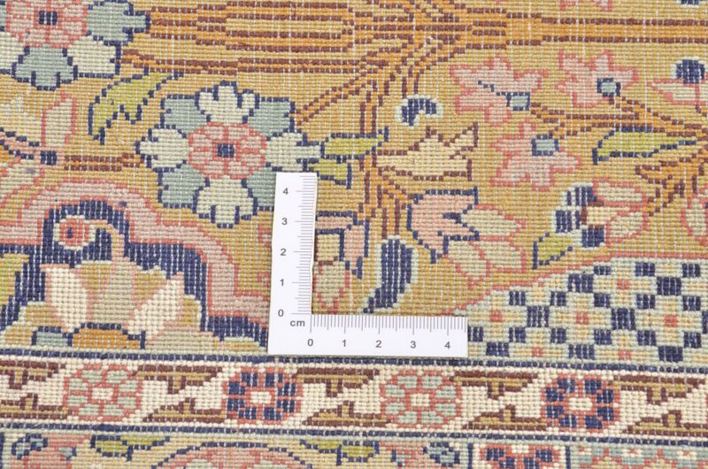 Kashmir Oriental Rug 88 × 303 cm, Silk, hand-knotted — view 4