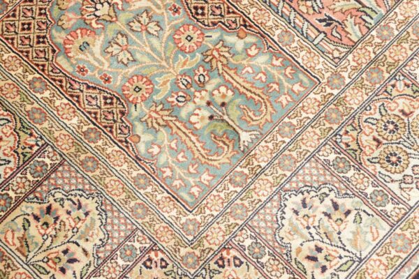 Kashmir Oriental Rug 93 × 153 cm, Silk, hand-knotted — view 6